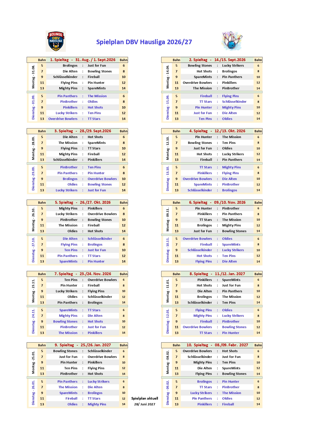 Spielplan 1 10 Saison 2627 page 0001